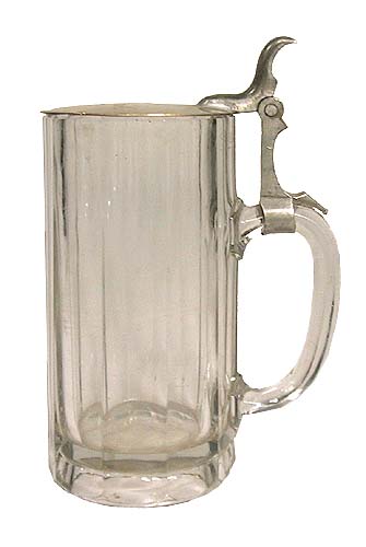 Пивная кружка Стекло, металл Европа, конец XIX века 1894 г инфо 3529k.