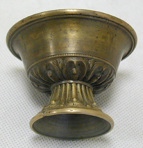 Солонка Латунь, литье Конец XIX века 1898 г инфо 3874k.